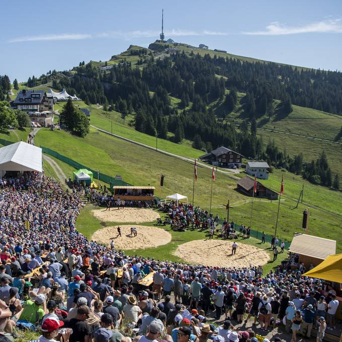 Dezimierte Innerschweizer fordern am Rigi Schwingen starke Berner