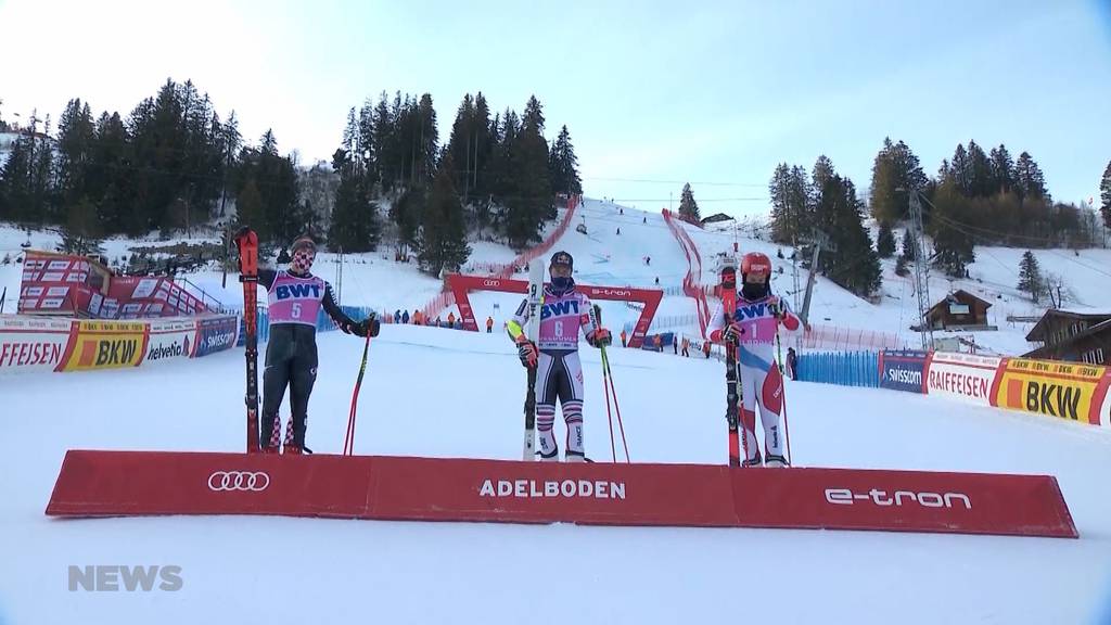 Weltcup Adelboden: Zweiter Tag, zweiter Schweizer Podestplatz