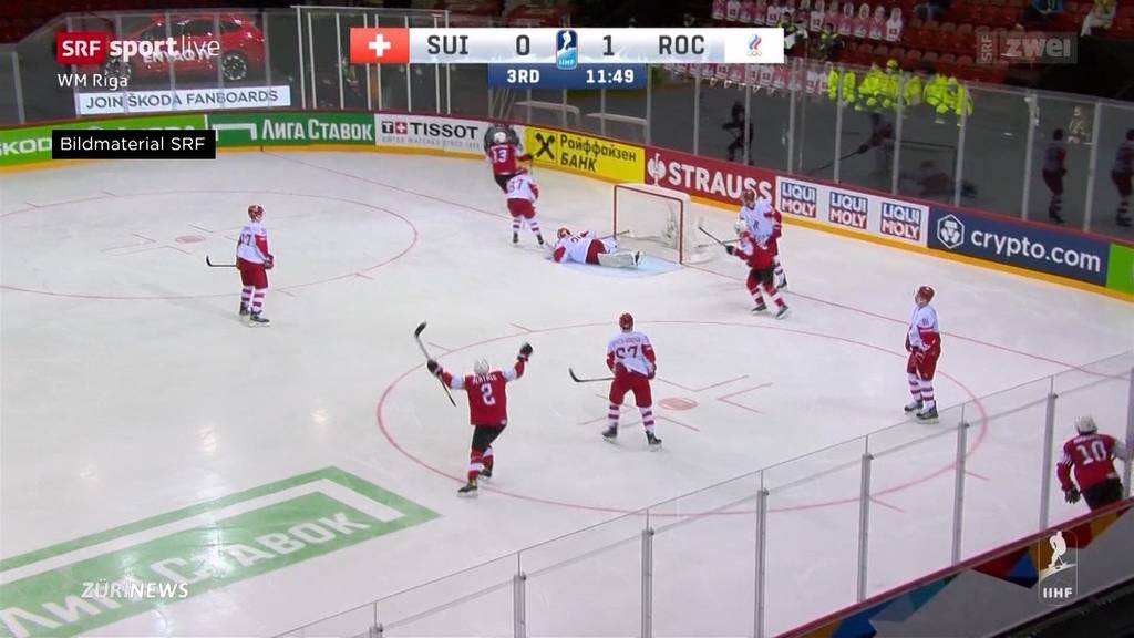 Matchzusammenfassung Hockey WM: Schweiz verliert mit 1:4 gegen Russland