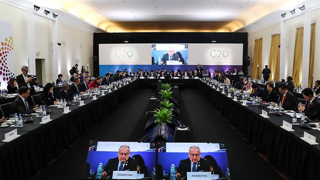 Die Handelsminister der 20 wichtigsten Industrie- und Schwellenländern trafen sich im argentinischen Mar del Plata.