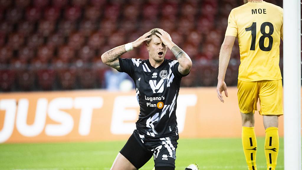 Lukas Mai kam einem Tor von Lugano am nächsten