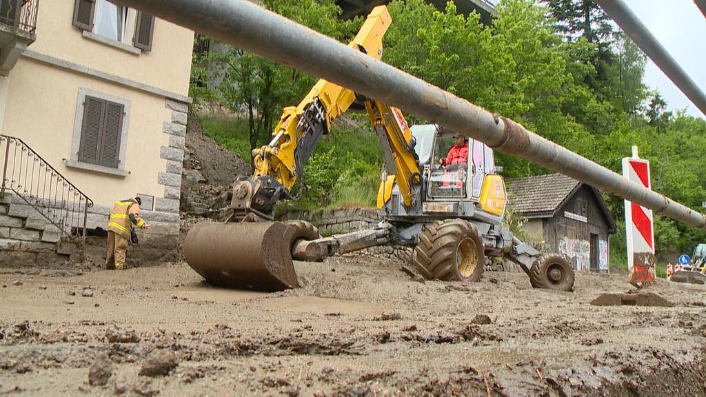 Regen und Gewitter: Hochwasser und Erdrutsche im Urnerland