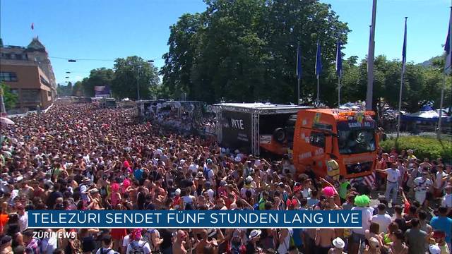 Das erwartet die TeleZüri-Zuschauer an der Street Parade