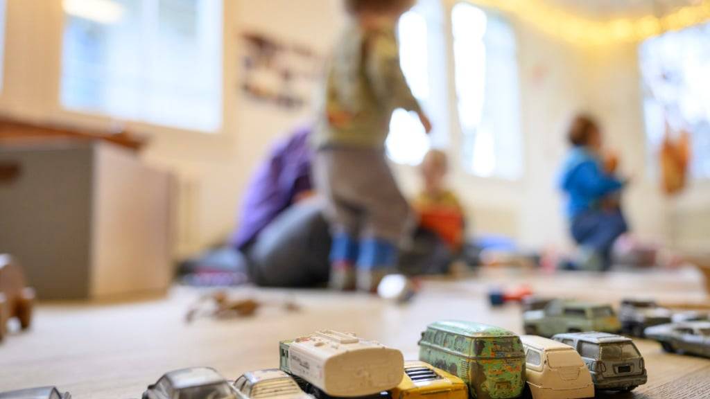 Kitas sollen in Obwalden für Eltern attraktiver werden (Archivaufnahme einer Kindertagesstätte in Bern)