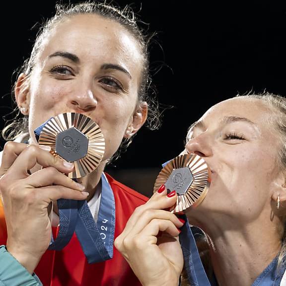 Tanja Hüberli und Nina Brunner gewinnen Olympia-Bronze