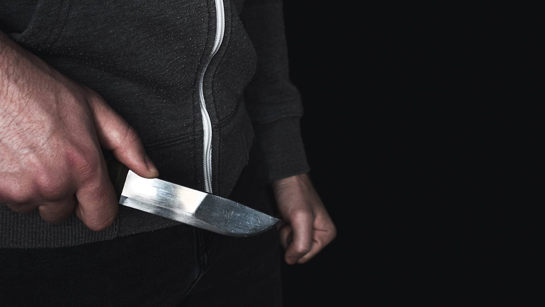 Messer Überfall Messerattacke Symbolbild