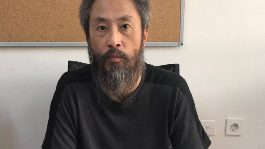 Gezeichnet von 40 Monaten in den Händen von Dschihadisten: Der japanische Journalist Jumpei Yasuda nach seiner Freilassung.
