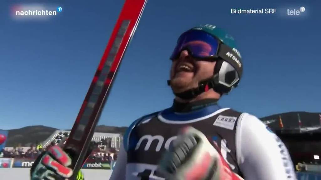 Niels Hintermann gewinnt Abfahrt in Kvitfjell