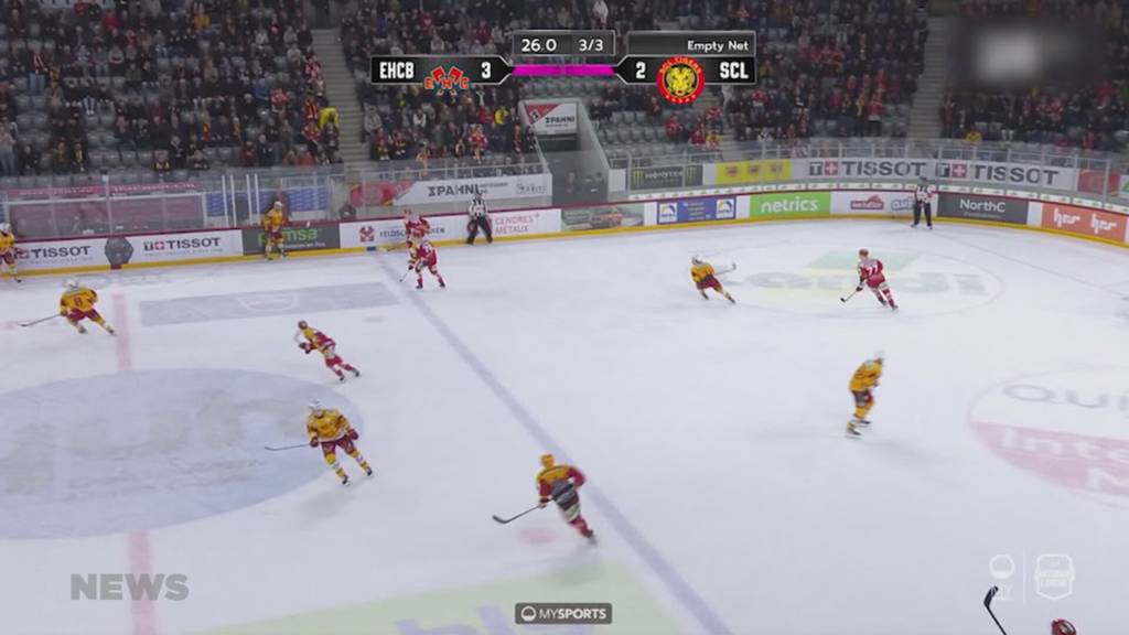Der EHC Biel gewinnt das Berner Derby