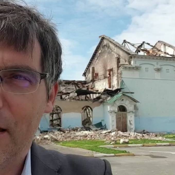 SP-Fraktionspräsident meldet sich aus zerstörter Stadt Irpin