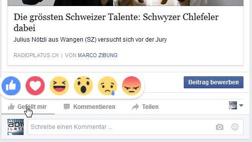 Neue Emojis bei Facebook