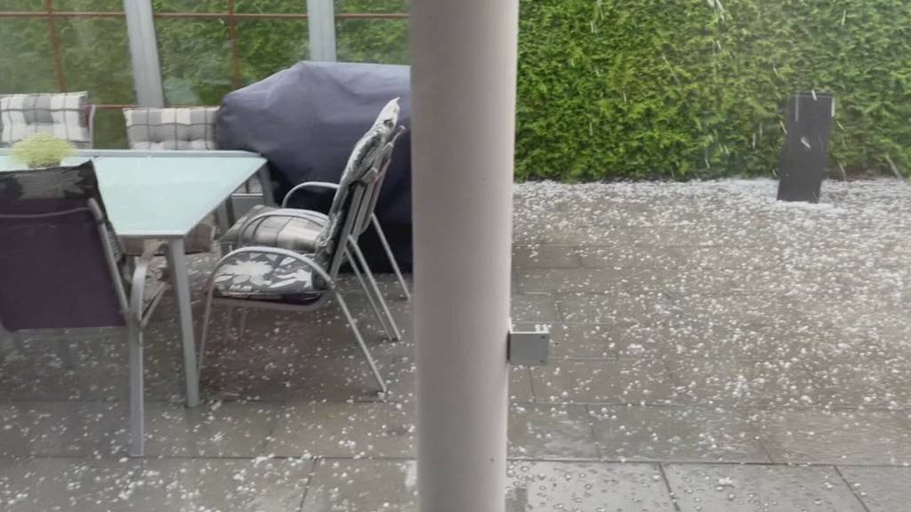 Gewitterfront: Gärtner und Garagisten haben nach dem Hagel alle Hände voll zu tun