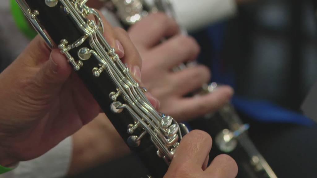 Start des Eidgenössischen Musikfestes in Biel