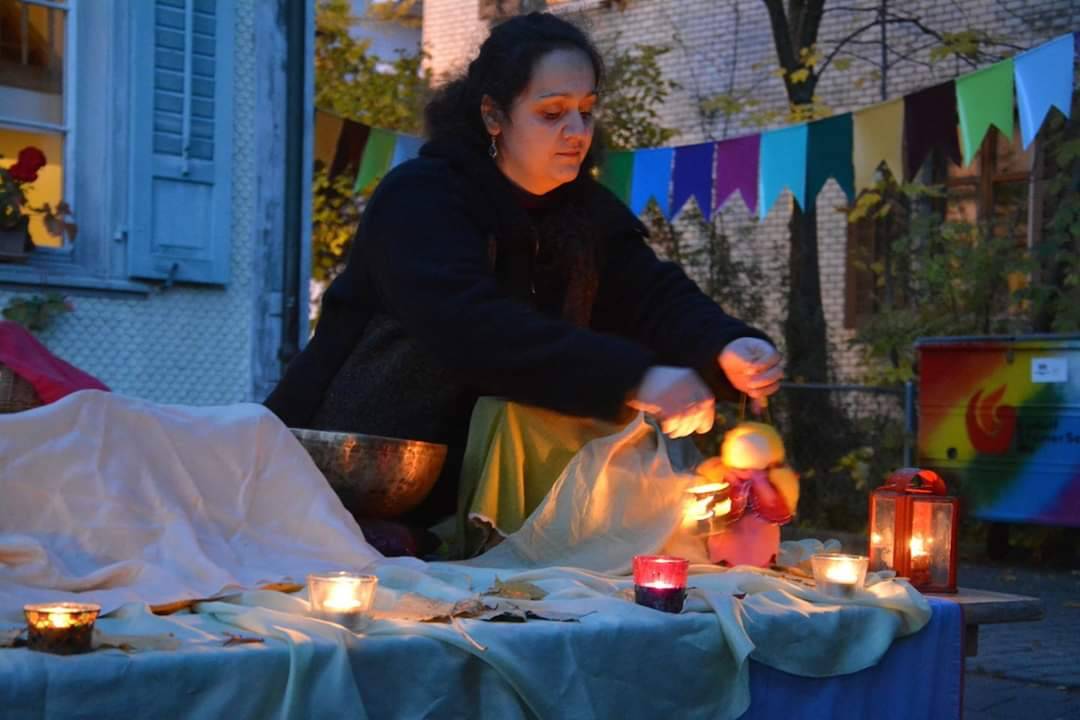 Kindergärtnerin Alina Glass ist seit vielen Jahren schon bei der Rudolf-Steiner-Schule in Wil. (Bild: zVg)