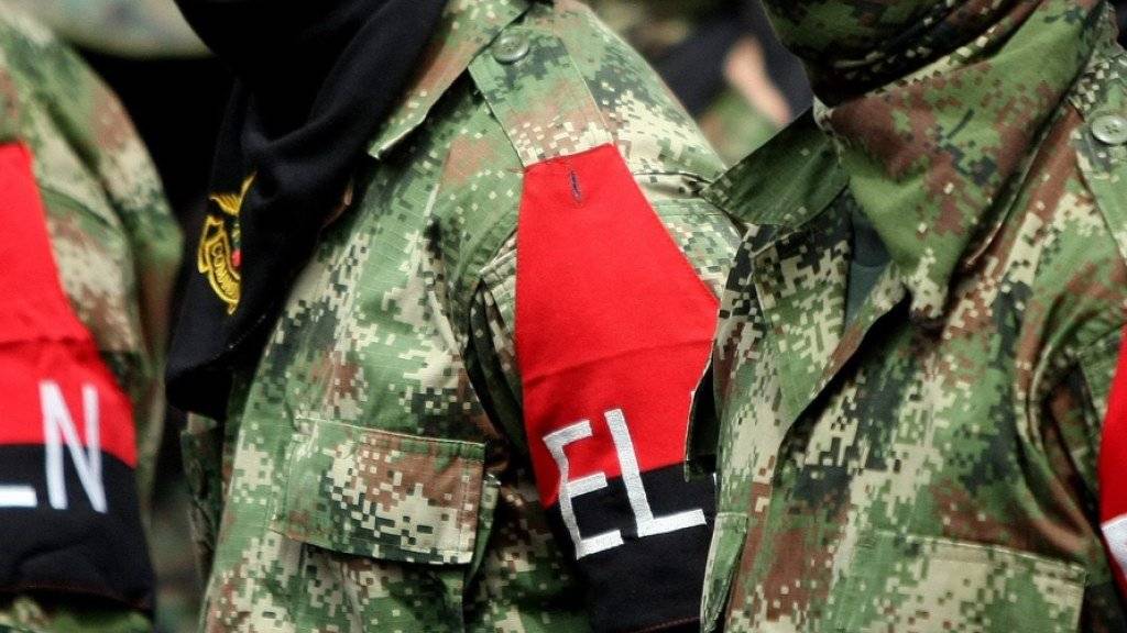 «Sicherheitshalber festgenommen»: Die kolumbianische «nationale Befreiungsarmee», kurz ELN, hat zwei niederländische Journalisten in ihrer Gewalt. (Archivbild)