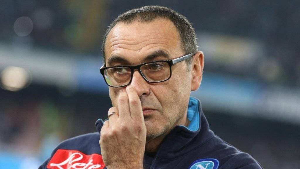 Napolis Trainer Maurizio Sarri droht wegen homophober Äusserungen Ungemach