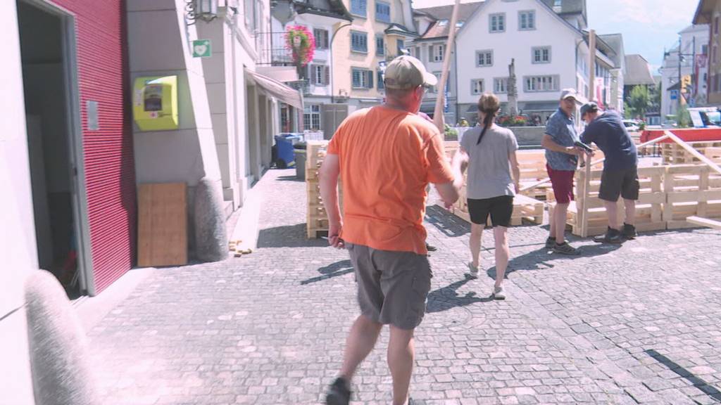 Sarnen: «Mier machid Platz».