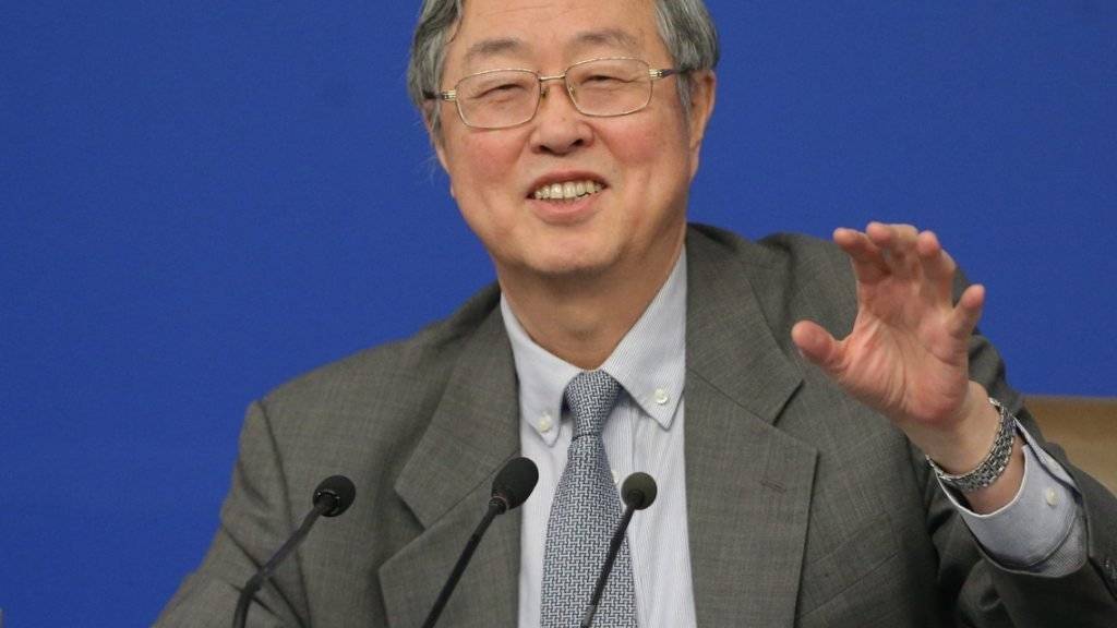 Chinas Zentralbankchef Zhou Xiaochuan rechnet nicht damit, dass der Yuan weiter sinkt.