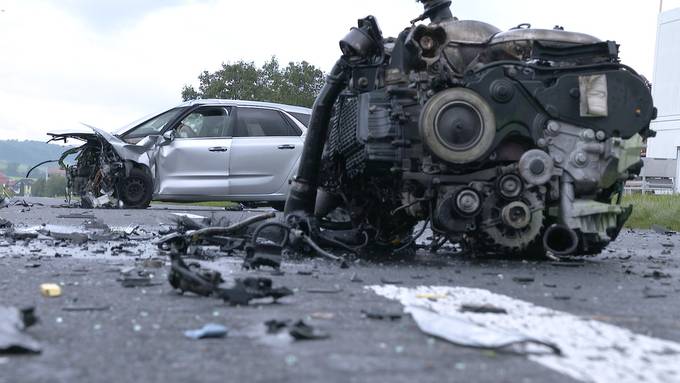 Nach Frontalkollision in Neudorf  – Luzernerstrasse wieder offen