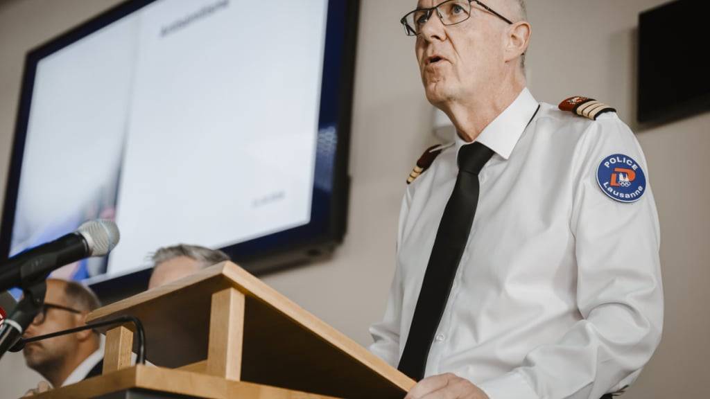 Olivier Botteron, Kommandant der Stadtpolizei Lausanne, geht frühzeitig in Rente. (Archivbild)