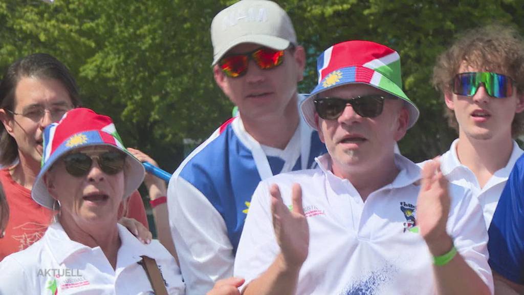 Top-Event: Faustball WM und EM sorgt in Reiden für beste Unterhaltung
