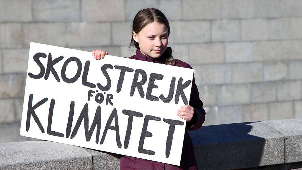 ARCHIV - Alles fing mit ihrem Schulstreik an: Jetzt wird Greta Thunberg aus Schweden, die mit «Fridays für Future» eine weltweite Klimabewegung animiert hat, 18 Jahre alt. Foto: Steffen Trumpf/dpa