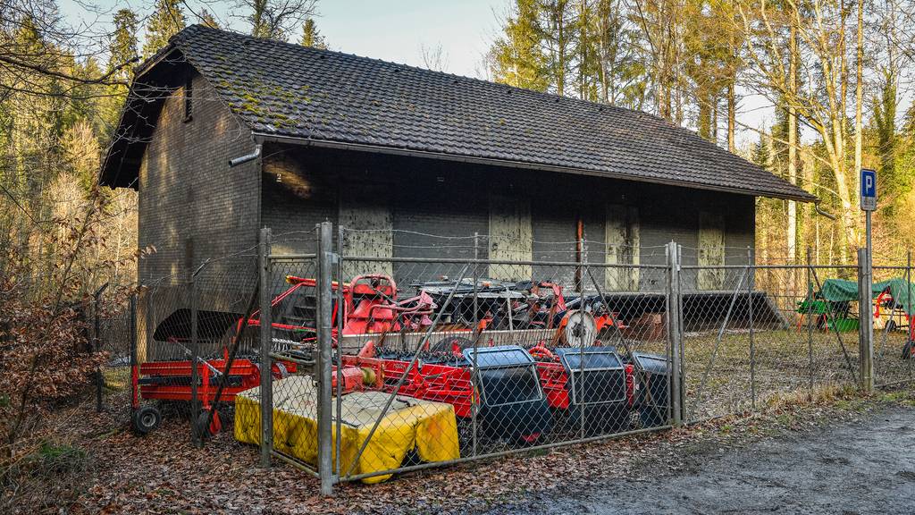 Altes Munitionslager Höllstrasse Baar soll zur Waldschule werden