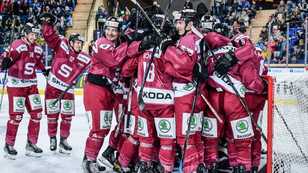 Die Spieler von Sparta Prag wollen auch am Spengler Cup 2025 jubeln