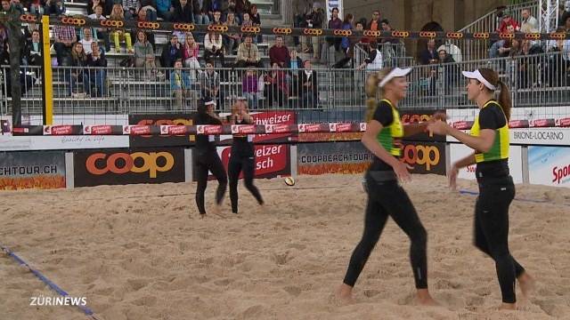 Weltklasse-Volleyball im Hauptbahnhof Zürich