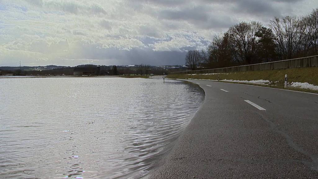 Hochwasser und Lawinengefahr: Die Ostschweiz schmilzt