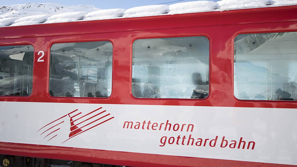 Zwei Züge der Matterhorn Gotthard Bahn sind am Freitagmorgen in einem Tunnel bei Oberwald kollidiert. Es gab mehrere Verletzte. (Archivbild)