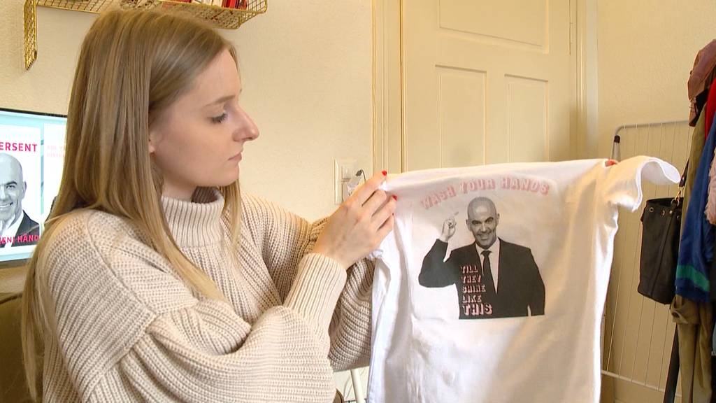 Fan-Shirt für Bundesrat Alain Berset