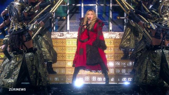 Madonna rockt Hallenstadion