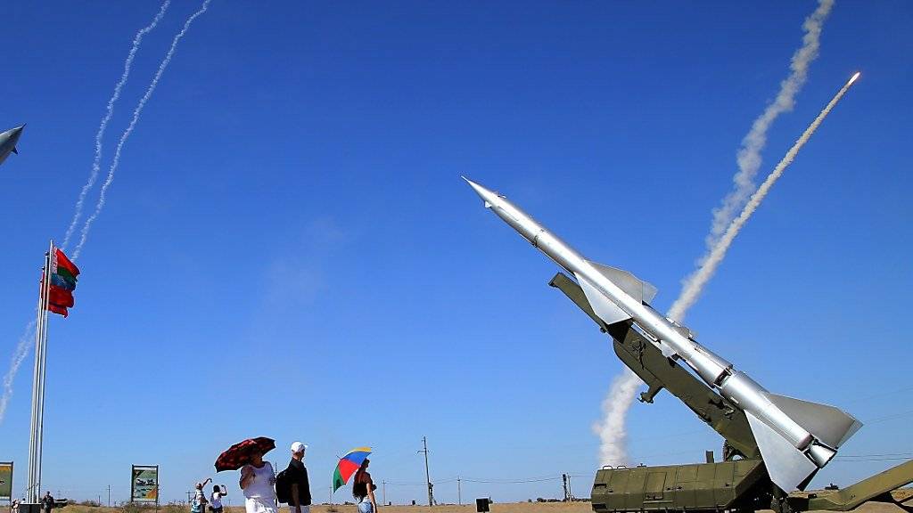 Laut den USA arbeitet Russland seit 2014 an einem neuen System für nukleare Mittelstreckenraketen. (Symbolbild)