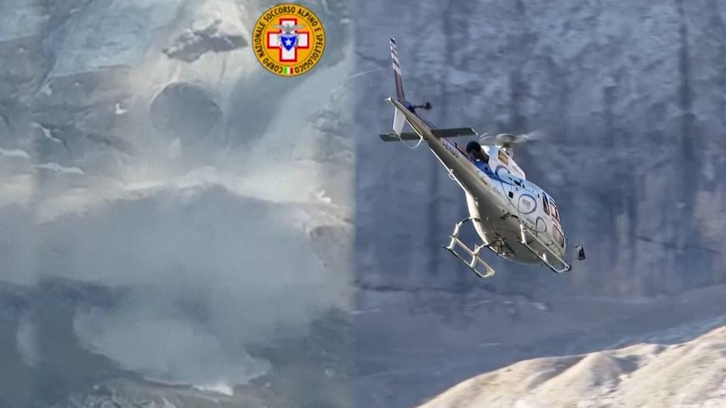 Nach Gletscher-Tragödie in Italien: Helikopter suchen weiterhin nach Überlebenden