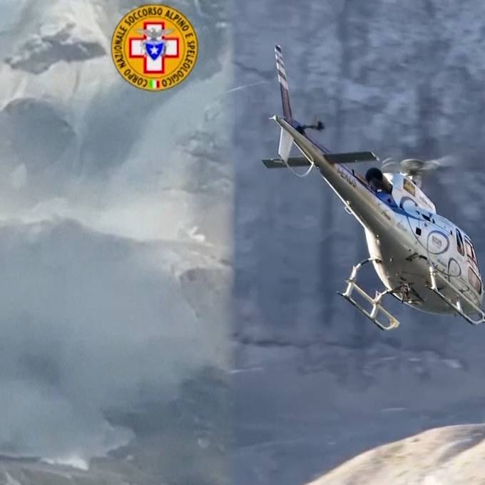 Helikopter suchen weiterhin nach Überlebenden