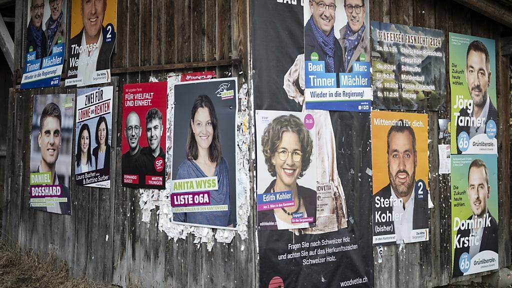 Nach den St. Galler Kantonsratswahlen vom Sonntag können sich weder die Grünen noch die GLP in einer eigenen Fraktion organisieren. (Archivbild)