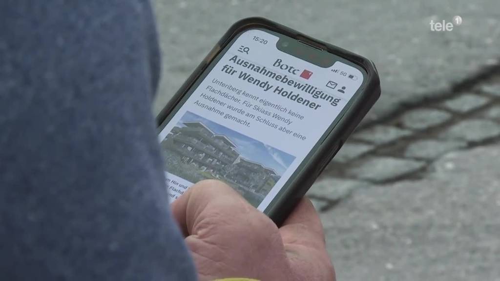 Darum baut Wendy Holdener ein Gebäude mit Flachdach in Unteriberg