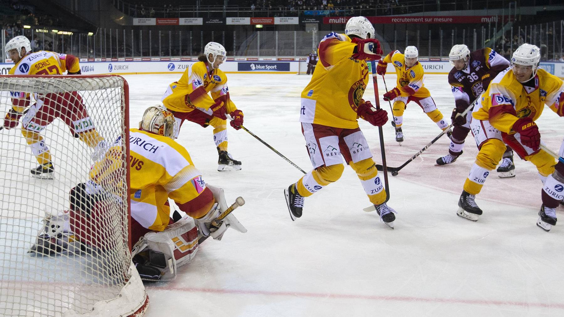 Die Schweizer Eishockey-Saison soll weitergehen, fordern die Präsidenten der National League Clubs.