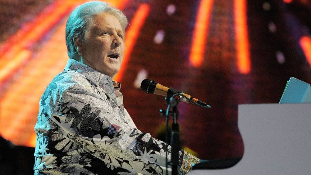 Brian Wilson während eines Beach-Boys-Reunion-Konzerts 2012 in Los Angeles