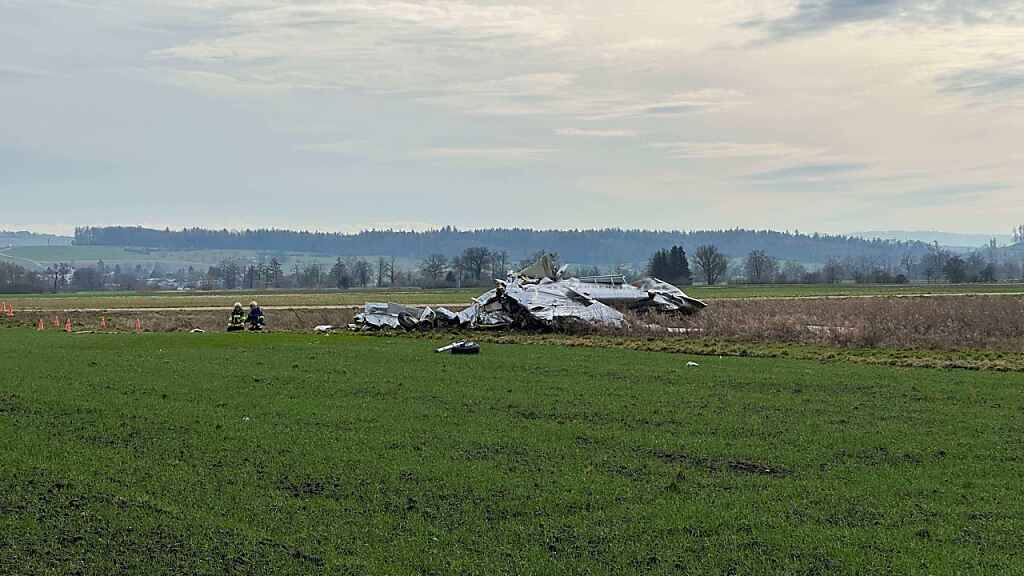 Flugzeugabsturz in Grenchen: Bundesanwaltschaft eröffnet Verfahren