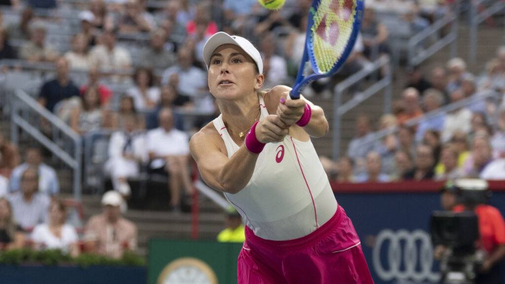 Schlug am US Open im Mixed-Doppel an der Seite von Alexander Zverev auf: Belinda Bencic