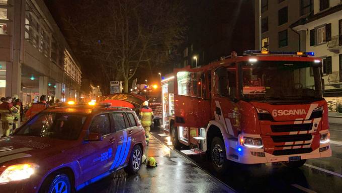 Brand in Sauna an der Baarerstrasse