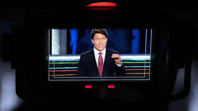 Neuwahl in Kanada: Premier Trudeau bei TV-Debatte unter Druck