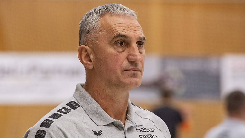 Trainer Goran Perkovac musste mit Kriens-Luzern erstmals in dieser Saison als Verlierer vom Platz