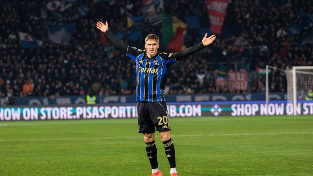 Michel Aebischer trifft erstmals für Pisa (Archivbild)