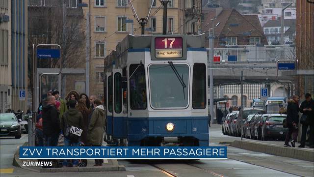 ZVV transportierte 651 Millionen Passagiere im letzten Jahr