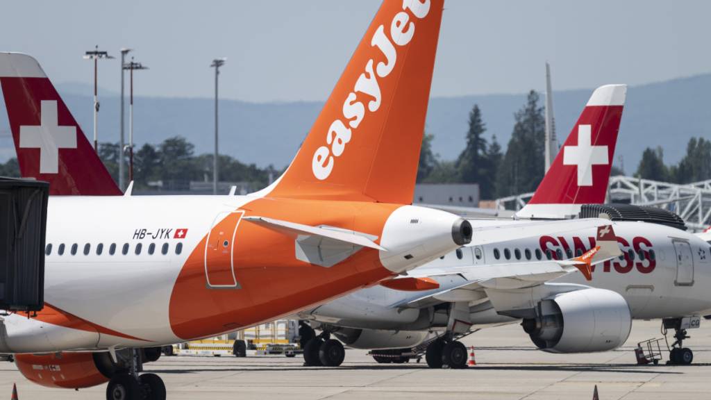 Easyjet ist vor der Swiss die wichtigste Fluggesellschaft für den Flughafen Genf Cointrin. (Archivbild)