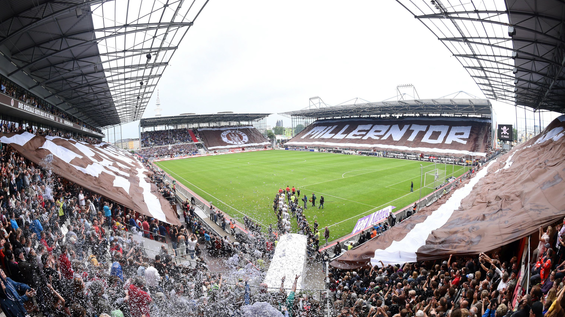 Das Millerntor-Stadion des FC St. Pauli. Bild: www.fcstpauli.com