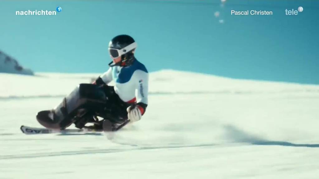 Monoskifahrer Pascal Christen an den Paralympics